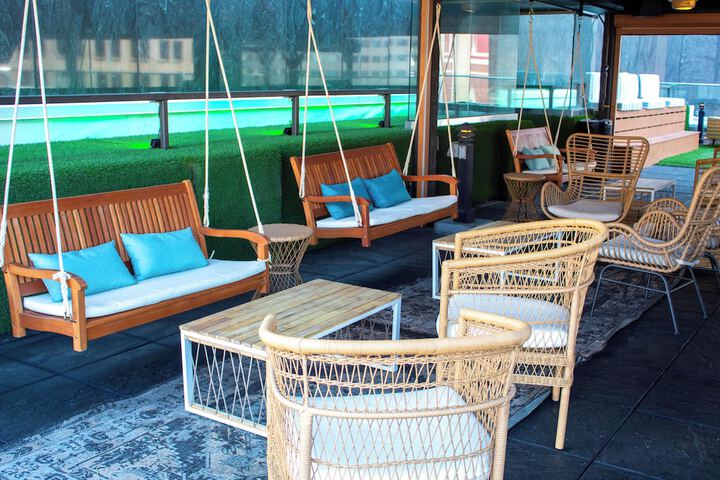 Rooftop terrace