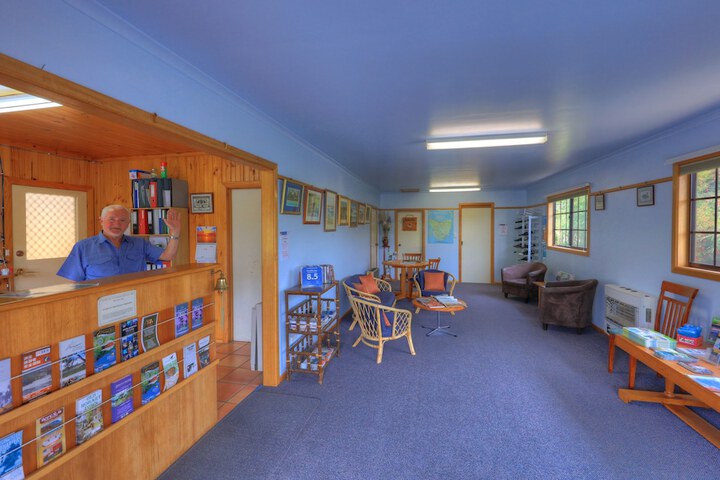 Interior entrance
