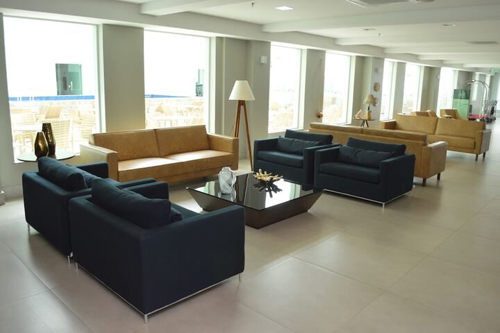 Lobby sitting area