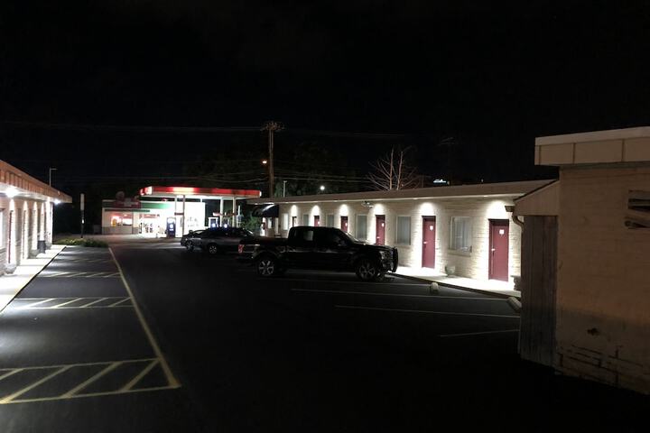 Front of property - evening/night