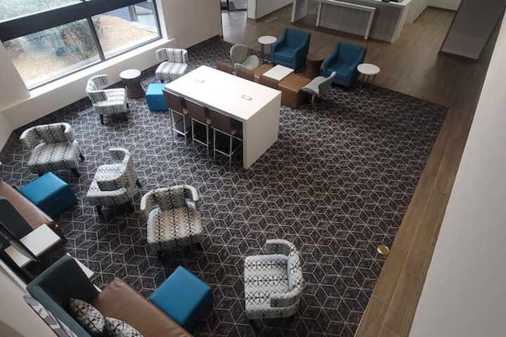 Lobby sitting area