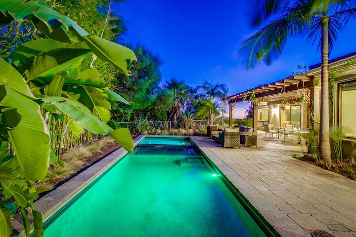 Swimming pool at Tropical 5BR La Jolla Retreat by NamaStay