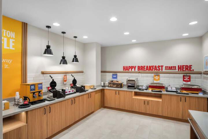 Breakfast buffet