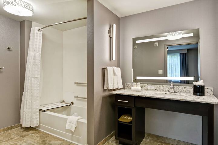 1 King Mobilty Hearing Accessible Tub Studio (18 of 20)
