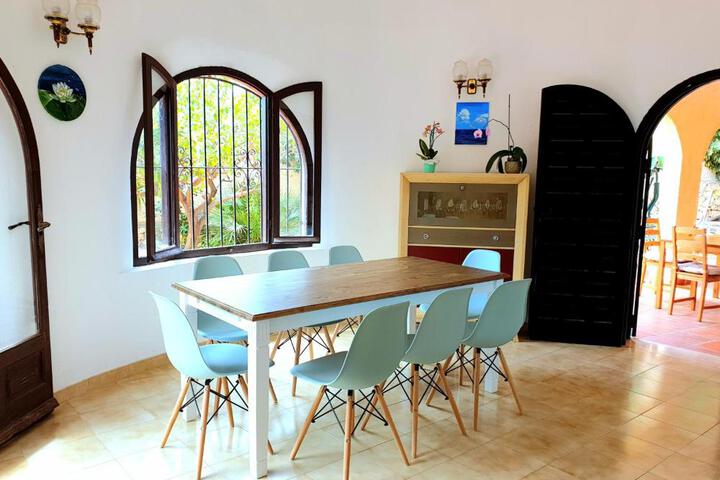 Casa MiraMar seaview BBQ pool 250m from beach