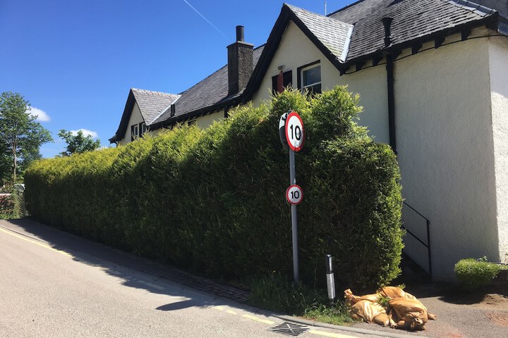 Front of property