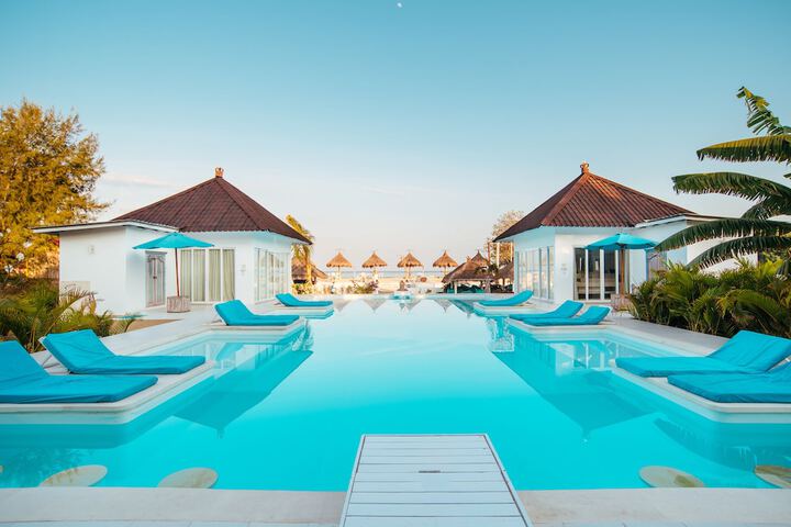 Exterior of Villa Gili Bali Beach