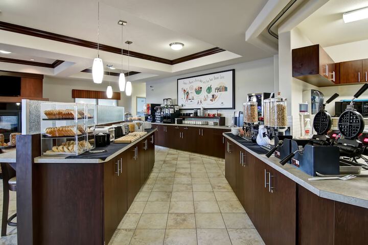 Breakfast buffet