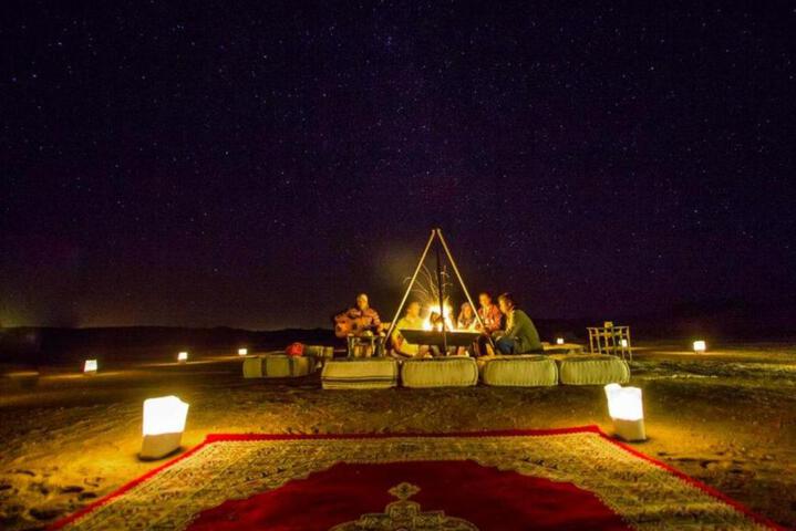 Exterior of Chigaga Desert Camp