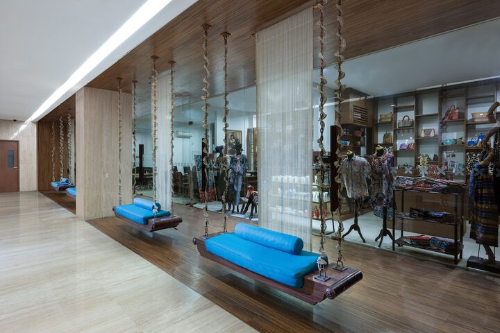 Interior entrance
