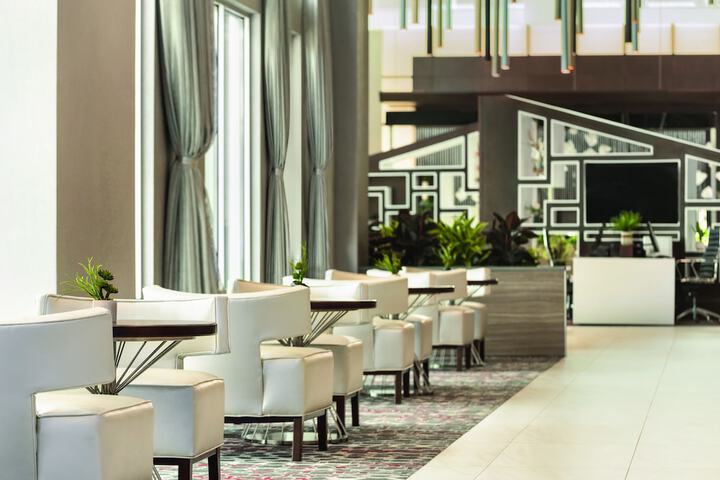 Lobby sitting area
