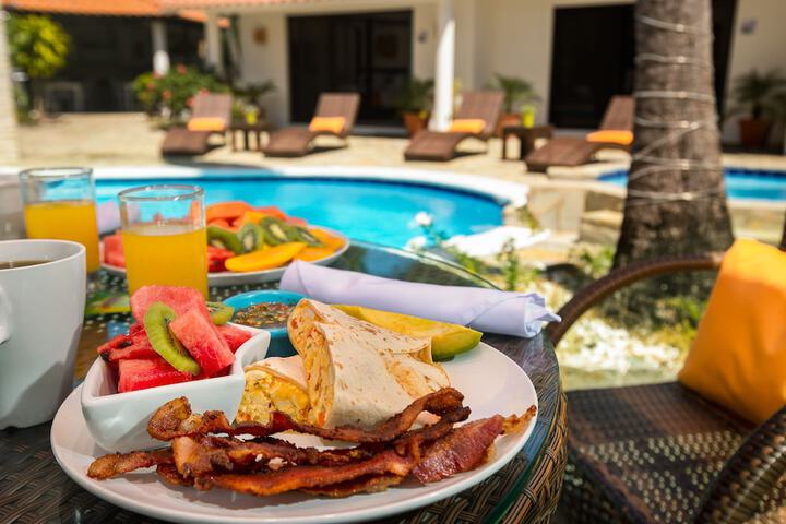 Breakfast area