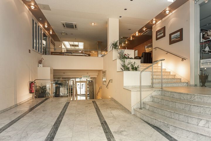 Interior entrance