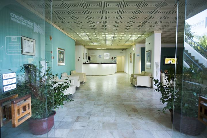 Interior entrance