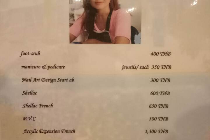 Nail salon