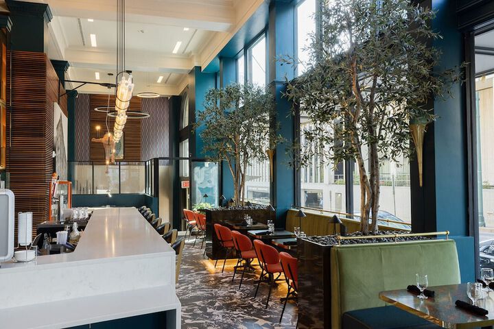 Breakfast area
