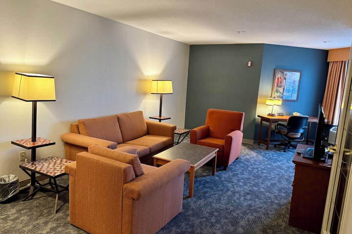 1 King Bed Mobility Hearing Impaired Accessible Room (2 of 17)