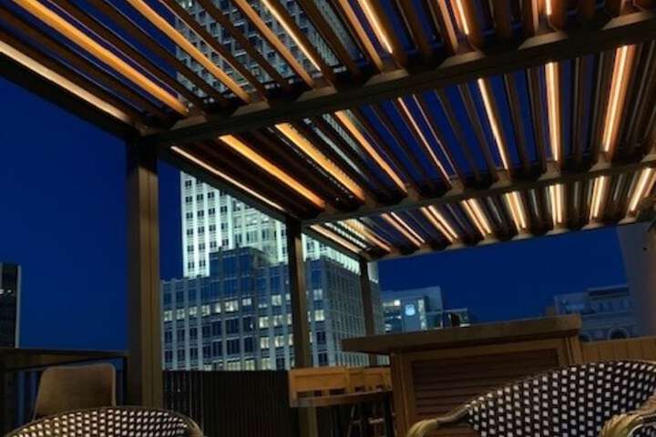 Rooftop terrace