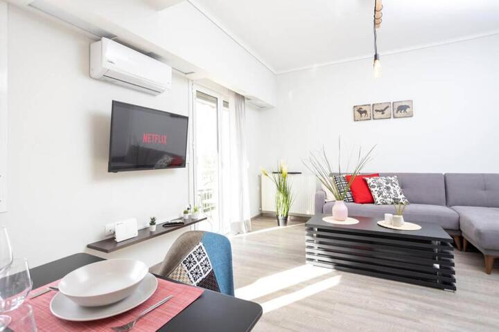 AthensBlues Flisvos 2 Bedroom Flat