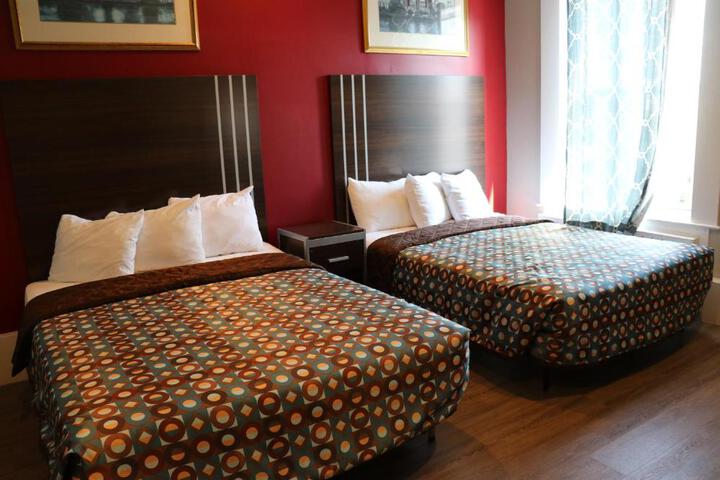 Tower 2 Double Beds Shared Bathroom (1 of 2)