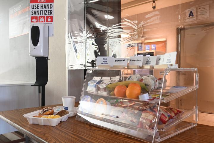 Breakfast buffet