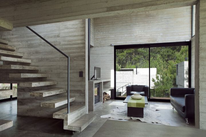 Interior entrance