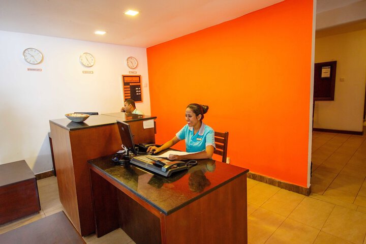 Interior entrance