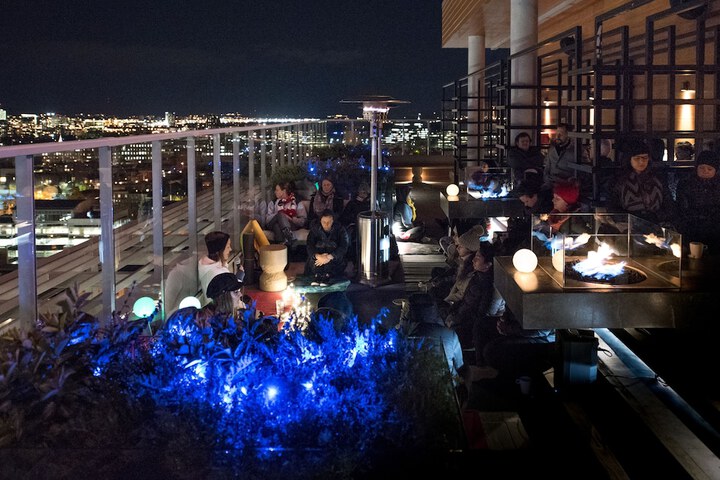 Rooftop terrace