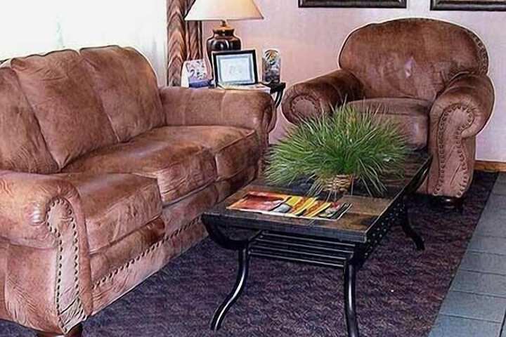 Lobby sitting area