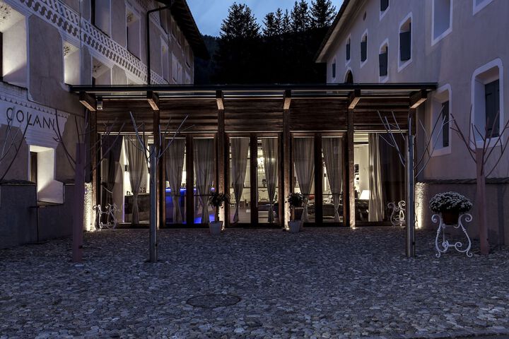 Interior entrance
