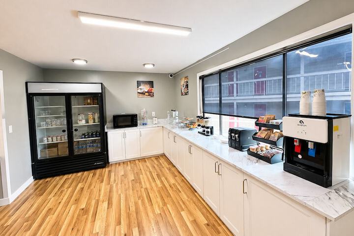 Breakfast area
