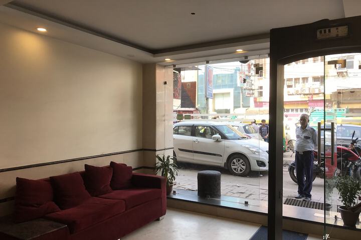Interior entrance
