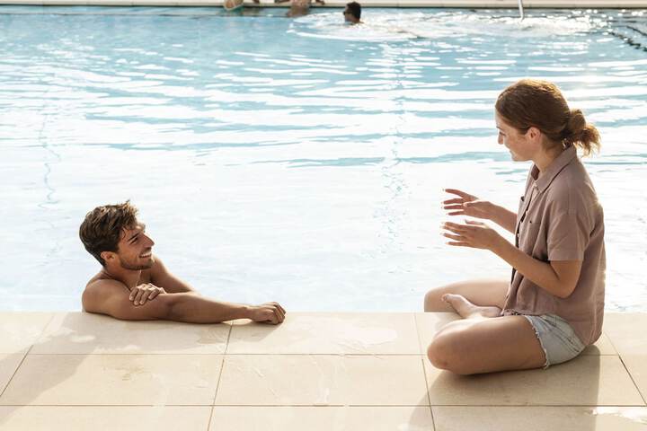 Rooftop pool