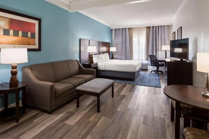 Suite 1 King Bed Microwave and Refrigerator WiFi Full Breakfast (28 of 31)