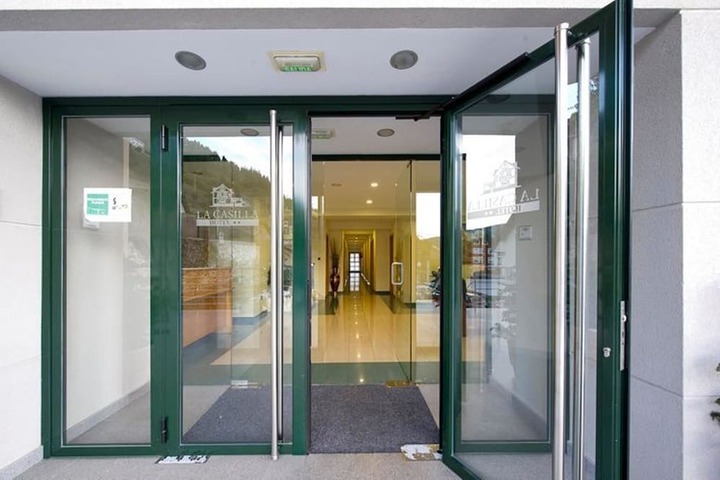 Interior entrance