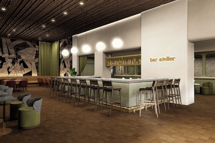 Breakfast area