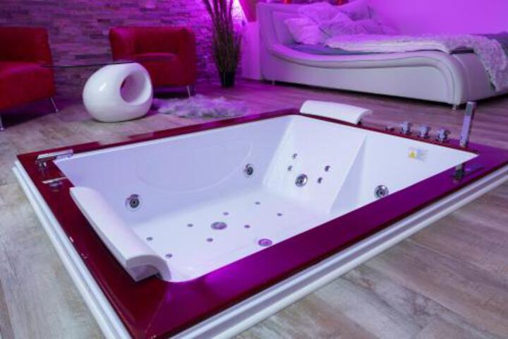 Romanticky wellness suite hotel Heinz