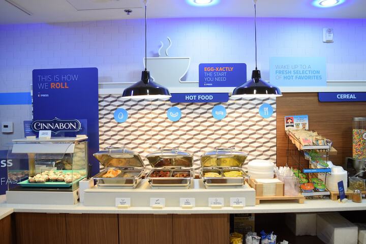 Breakfast buffet