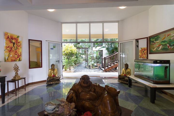Interior entrance
