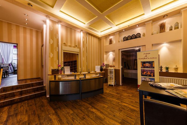 Interior entrance