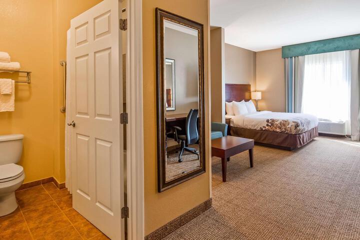 Accessible Suite 2 Queen Mobility Accessible Comast Rollsh Sofa Bed Microfridge Full Breakfast (6 of 12)