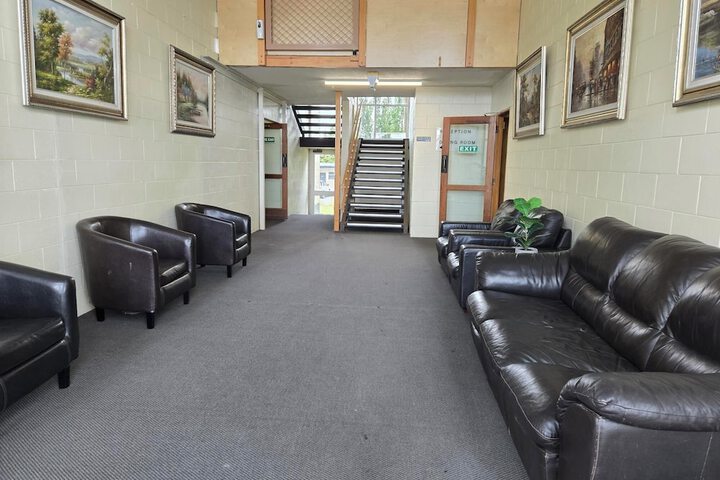 Interior entrance