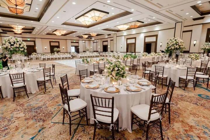 Indoor wedding