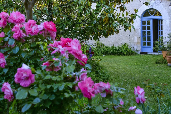 outside
