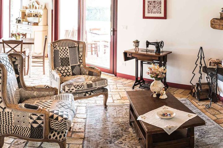 Lobby sitting area