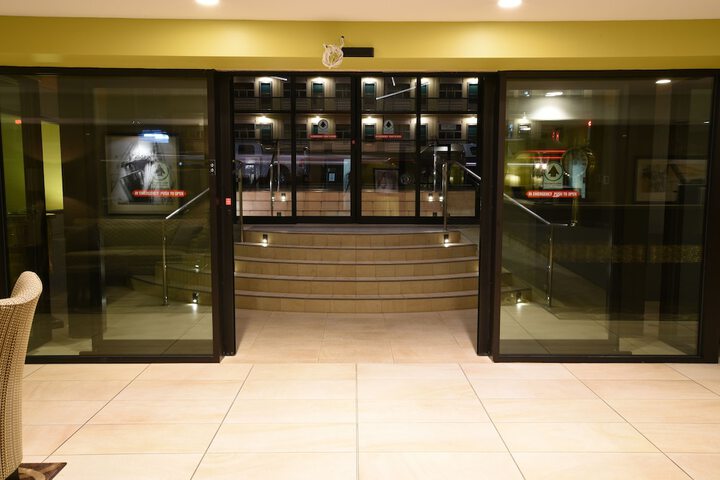 Interior entrance