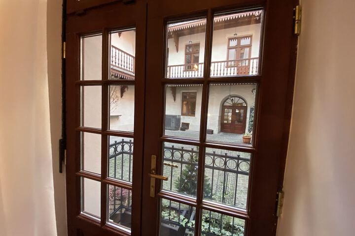 Interior entrance
