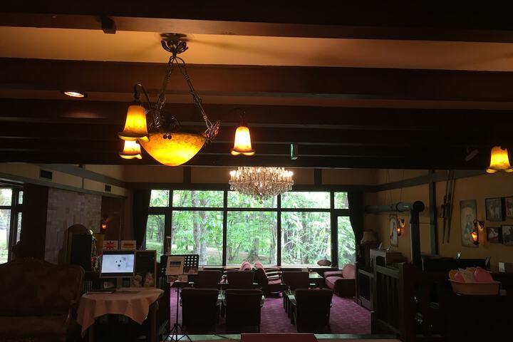 Lobby sitting area
