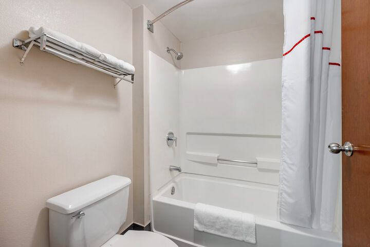 ADA Accessible Deluxe 1 Queen Bed with Roll in Shower (11 of 14)