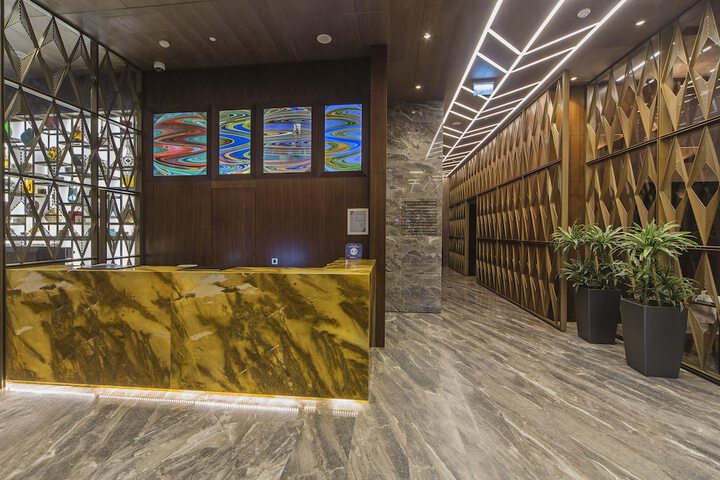 Interior entrance